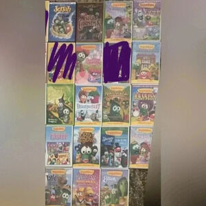 Huge VeggieTales DVD collection